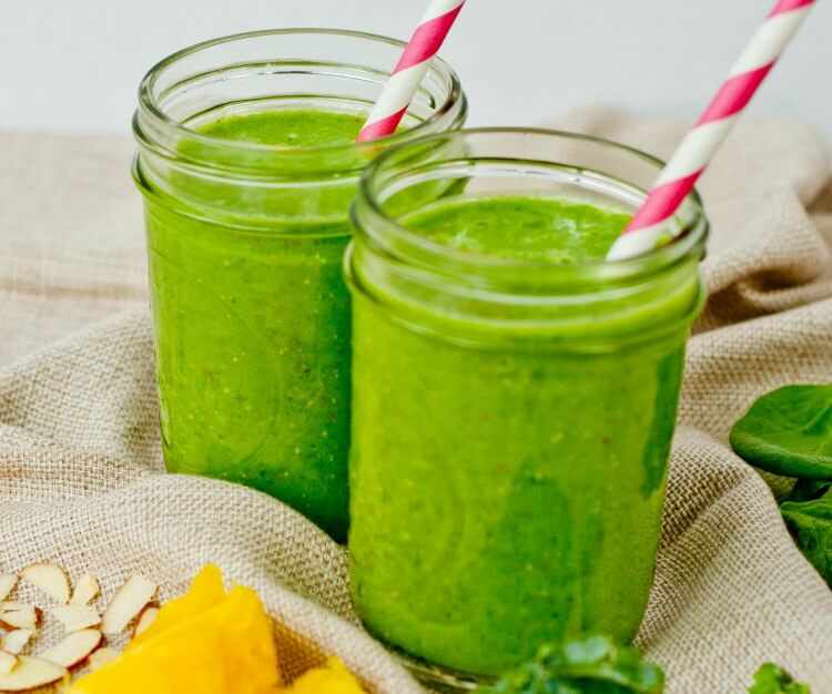 Batidos verdes para bajar de peso